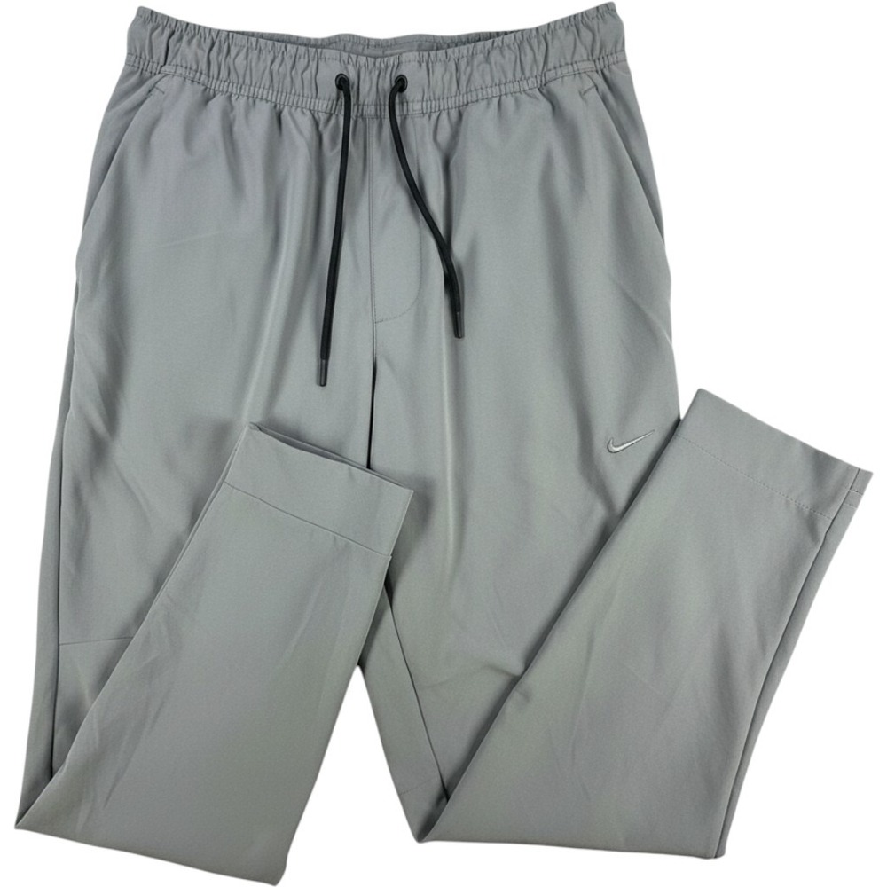Nike Dri-FIT Training Pants Zippered Cuffs‎ Grey Medium Mens Joggers